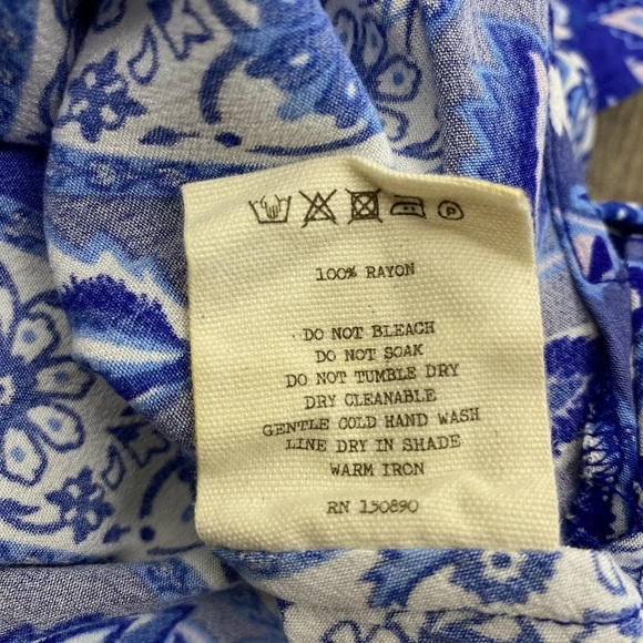 Spell & The Gypsy Lolita Cut Out Maxi Dress Blue Bell Floral - Picture 6 of 11